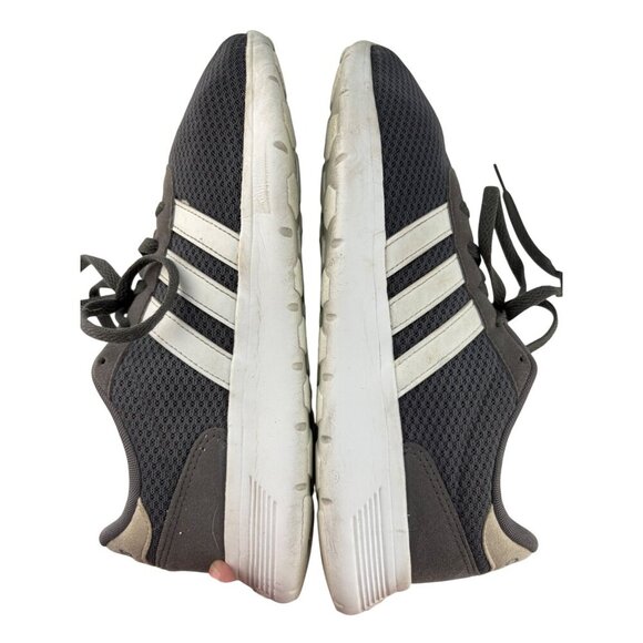 Adidas Men's NEO Lite Racer Running Casual Sneaker Gray/White Size US 9 - Picture 3 of 8